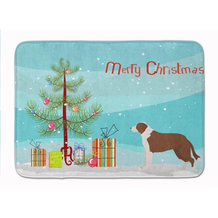 Carolines Treasures Borador Christmas Tree Machine Washable Memory Foam Mat CK3807RUG